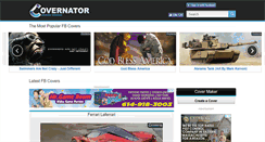 Desktop Screenshot of covernator.com